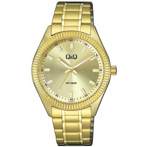 Наручные часы Q&Q Q&Q QZ48J010Y, золотой