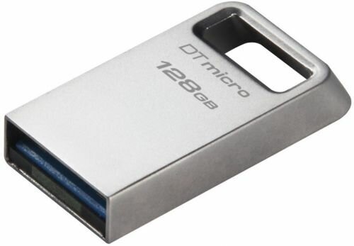 Накопитель USB 3.2 128GB Kingston DTMC3G2/128GB Gen 1, серебристый