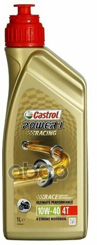 Масло Моторное Castrol Power 1 Racing 4T 10W40 1L Castrol арт. 14E94A