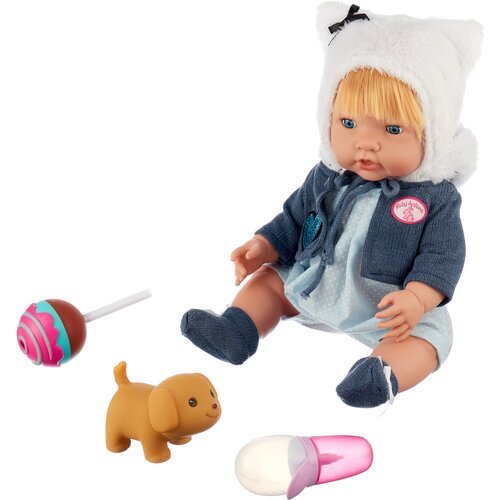 Интерактивный кукла Baby Ardana, 40 см, WJ-C0013 мультиколор набор косметики для девочки конфетка и куколка