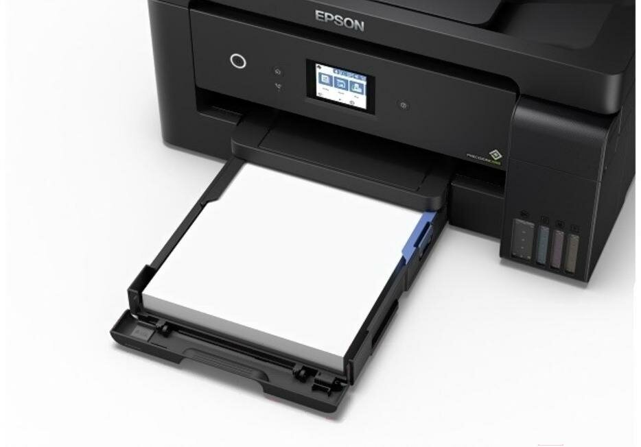 МФУ струйный EPSON L14150, A3, цветной, струйный, черный [c11ch96404] - фото №16