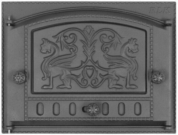Дверка каминная крашеная ДК-2Б RLK 325 375х300 Рубцовск