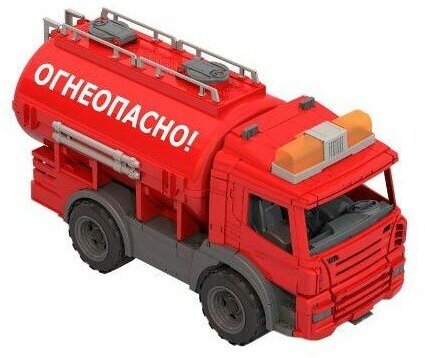 Машина Нордпласт Цистрена. Огнеопасно 43 см - фото №1