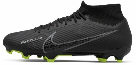 Бутсы NIKE, размер 9Y, черный