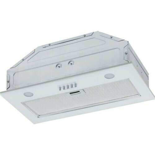 Вытяжка полновстраиваемая KRONA KATE 600 GLASS WHITE PB K белое стекло 640 м кубч 1027000₽