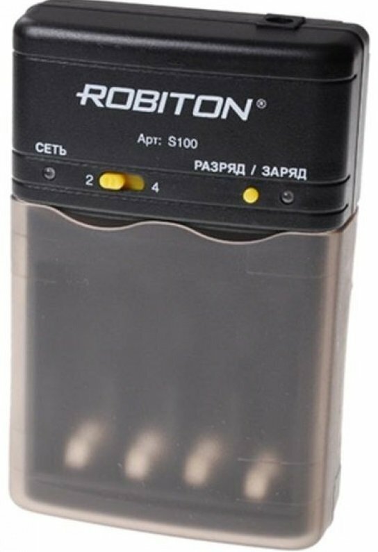 Зарядные устройства Robiton Зарядное устройство ROBITON Smart S100