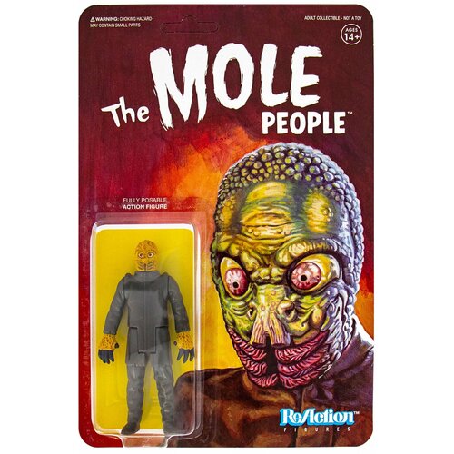 подвижная фигурка super7 reaction figures человек крот mole man монстры студии юниверсал universal monsters univw01 mol 01 9 5 см Подвижная фигурка Super7 ReAction figures: Человек-крот (Mole Man) Монстры Студии Юниверсал (Universal Monsters) (UNIVW01-MOL-01) 9,5 см