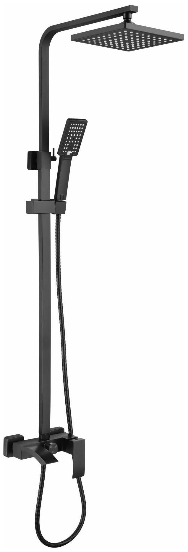 Душевая стойка Esko ST10 со смесителем 2 режима цвет черный