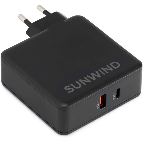 Сетевое зарядное устройство SunWind SWWB0, черный