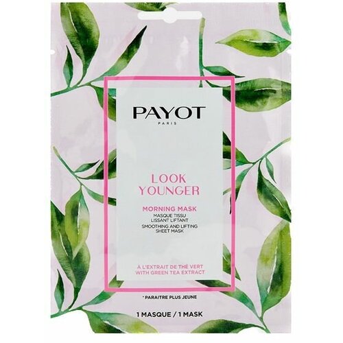 PAYOT Разглаживающая тканевая маска с эффектом лифтинга Morning Mask Look Younger