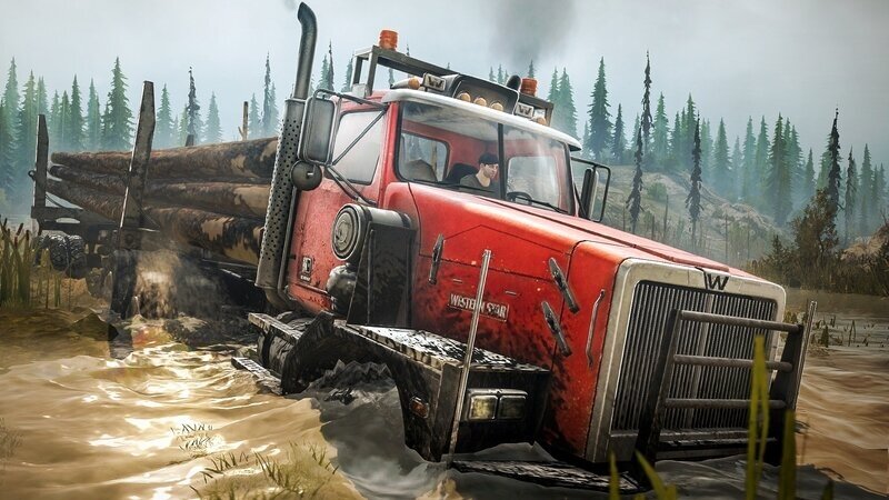 Игра Spintires: Mud Runner - American Wilds