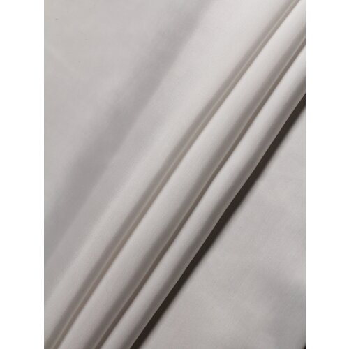 Ткань подкладочная белая MDC FABRICS S005/white. Вискоза, полиэстер, для шитья, для верхней одежды. Отрез 1 метр. саржевая ткань отрез 2 метра саржа синяя 240гр м2