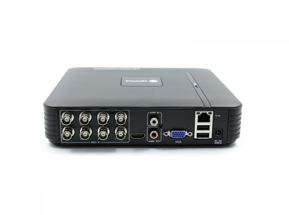 Optimus AHDR-3008E_V.1 Цифровой гибридный видеорегистратор 8 канальный 5Mpix, 1 аудио - фотография № 3