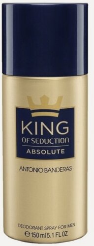 Изображение товара Парфюмированный дезодорант спрей Antonio Banderas King Of Seduction Absolute, 150 мл