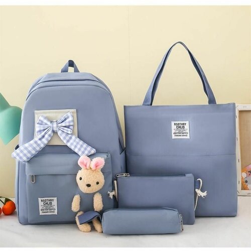 Комплект сумок , голубой комплект сумок 3 шт 95 л 34х47х60 см голубой