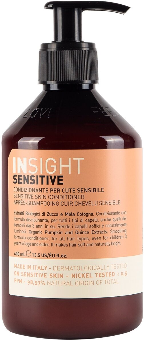 Кондиционер для чувствительной кожи головы Insight Sensitive Skin Conditioner, 400 мл