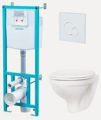 Изображение товара Унитаз с инсталляцией Santek Бореаль арт. 1WH302464