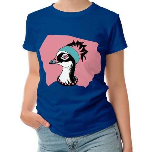 фото Футболка roly, размер l, синий