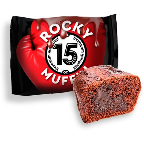 ZERO Rocky Muffin (55 гр.) 2 шт (двойной шоколад)