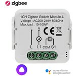 Умное реле ZigBee на 1 линию, без нуля, работает с Алисой - изображение