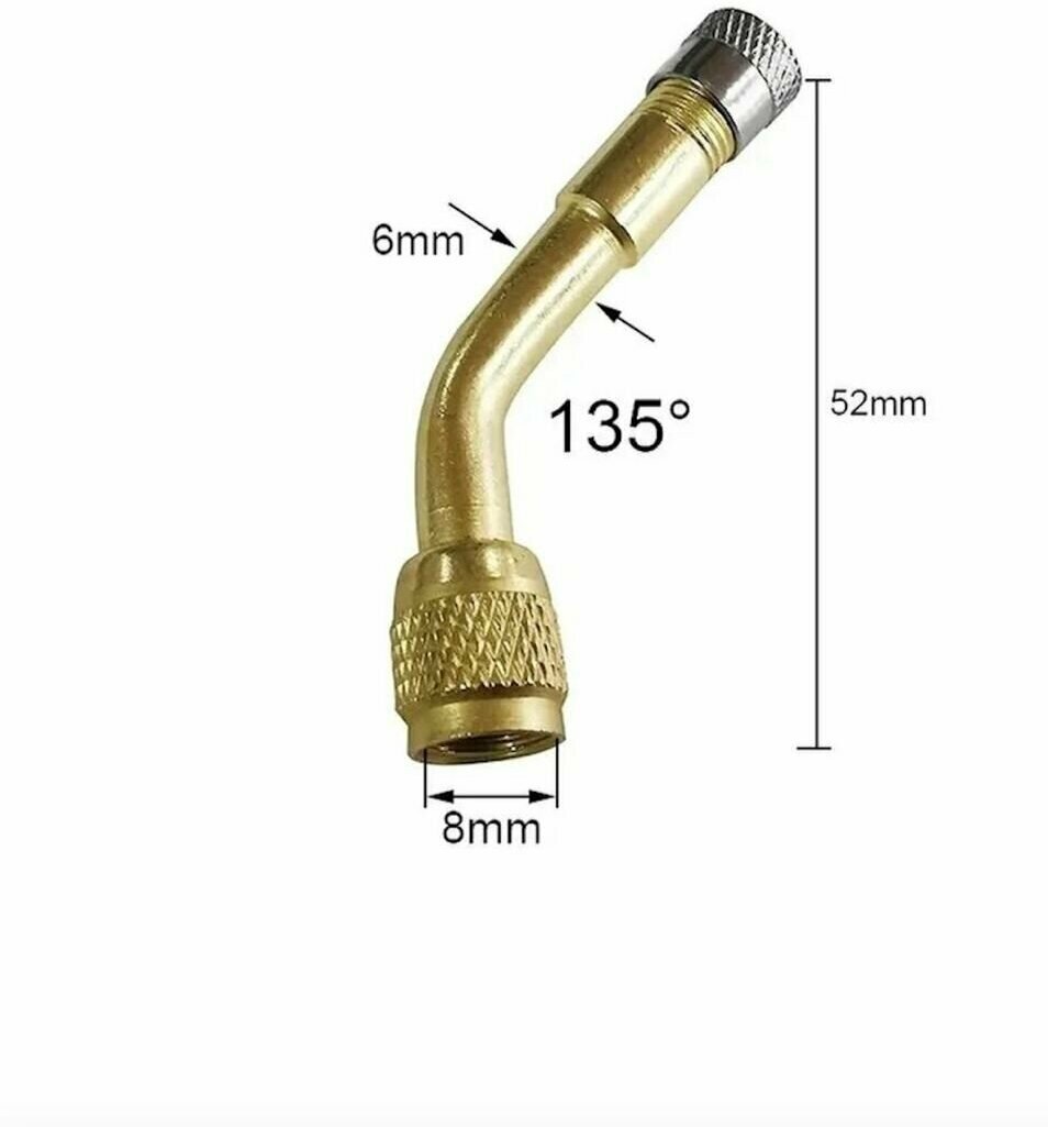 Насадка для накачки шин под 135 градусов штуцер на компрессор на насос наконечник насос автомобильный