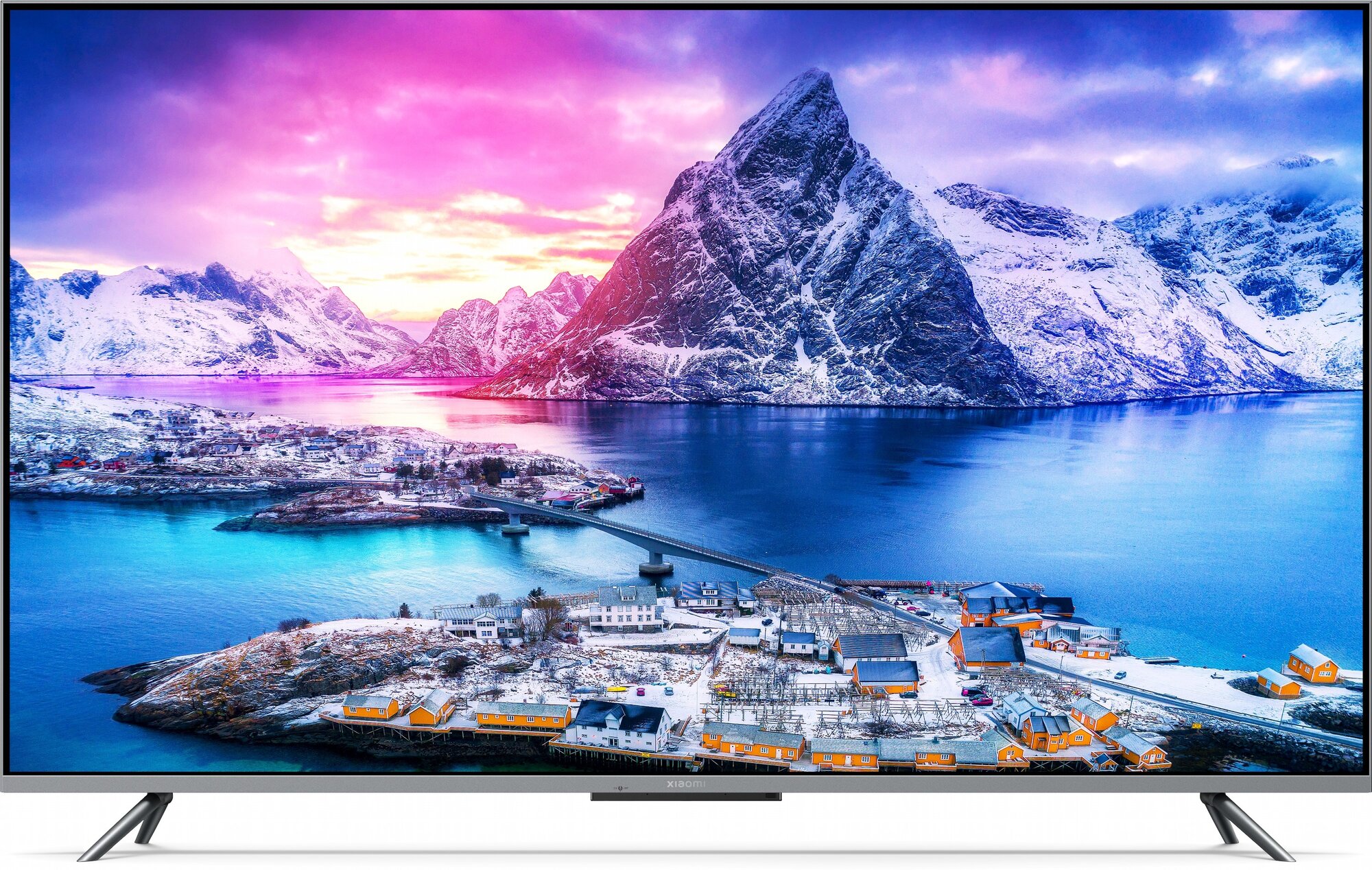 55" Телевизор Xiaomi TV Q1E 55 QLED, HDR, серый