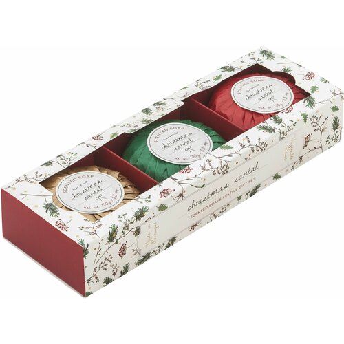 PORTUS CALE Подарочный набор мыла 3*150 гр Новогодние подарки