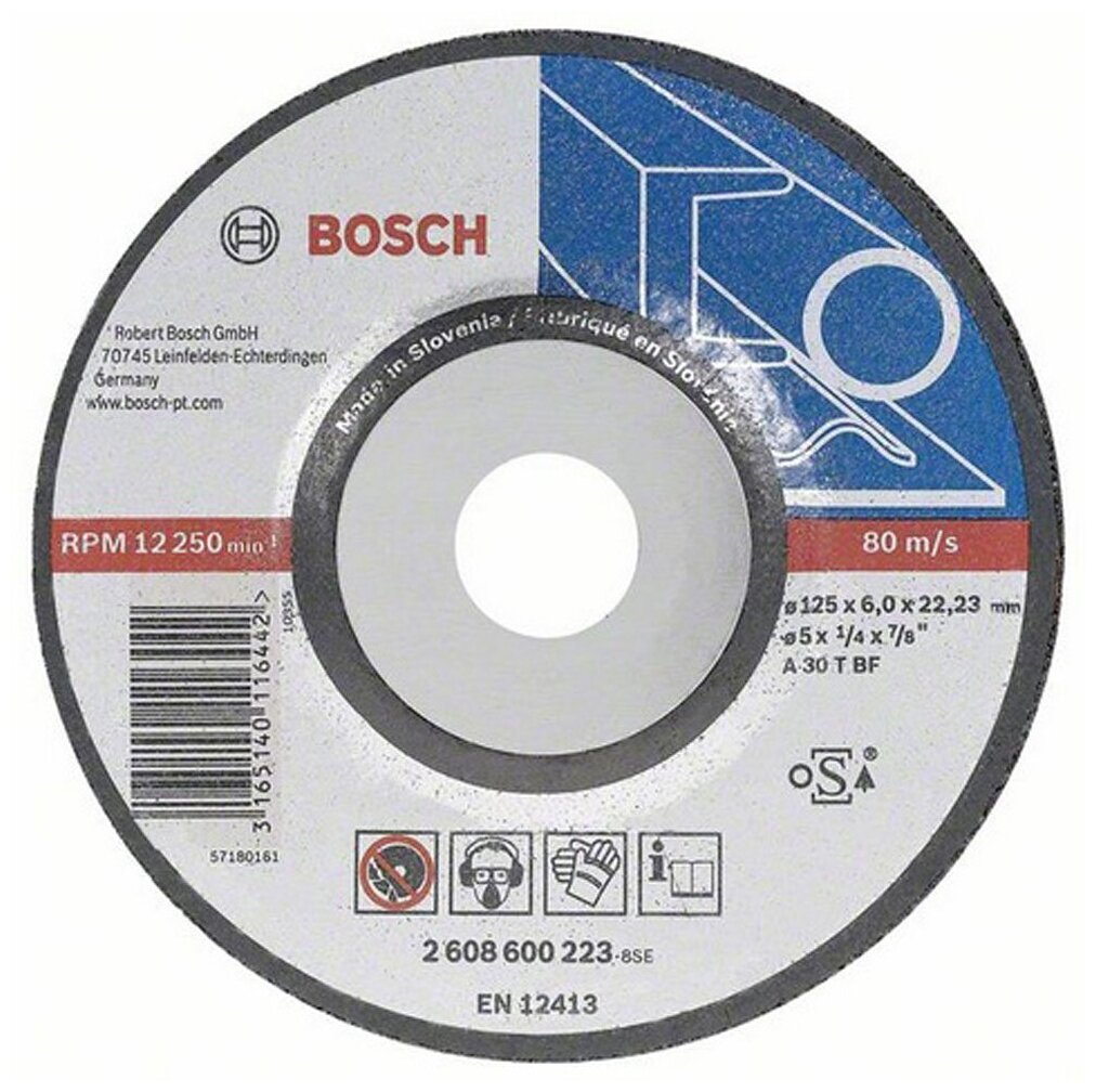 Шлифовальный абразивный диск BOSCH Expert for Metal 2608600228, 1 шт. - фотография № 7