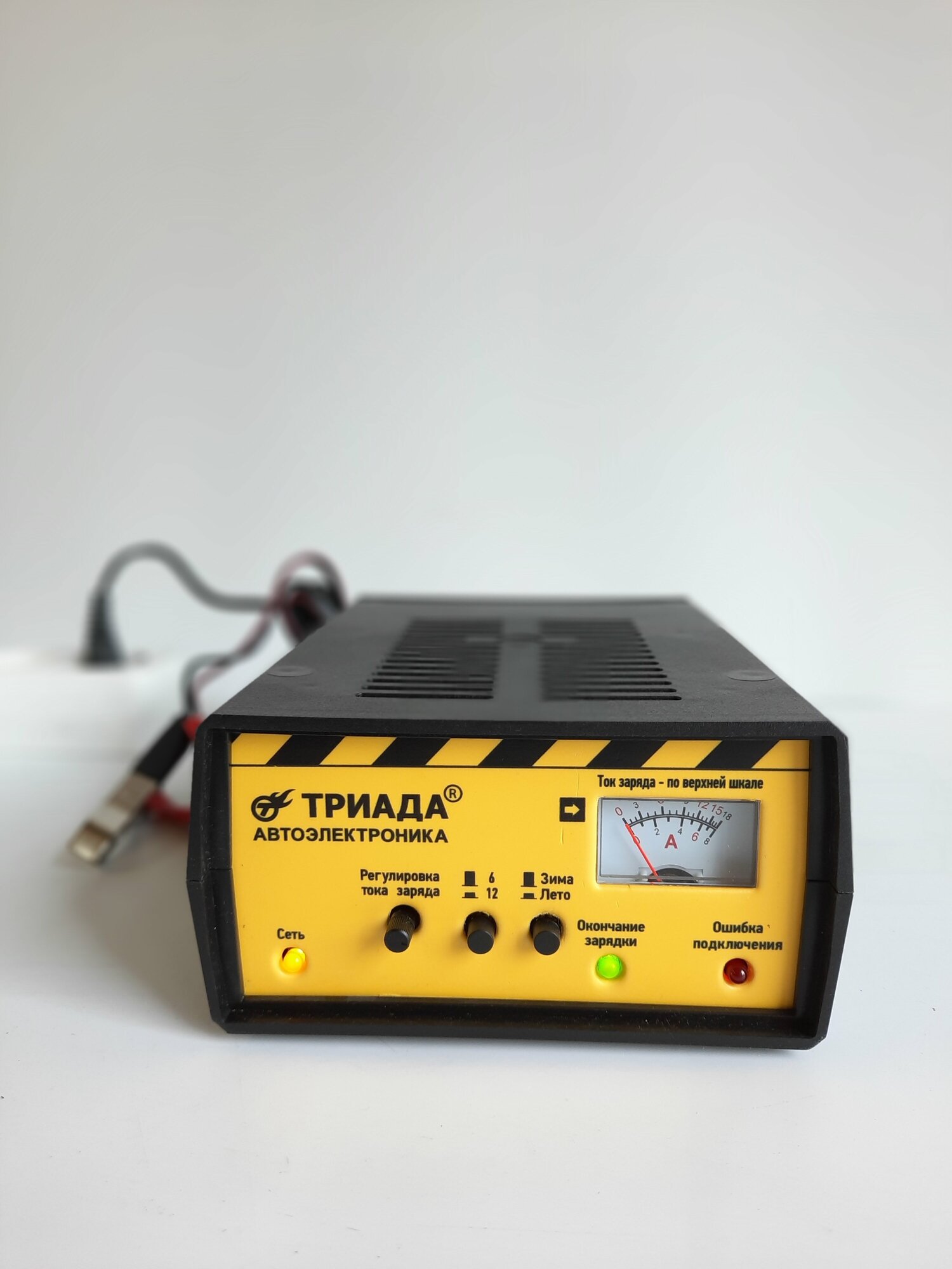 Профессиональное импульсное зарядное устройство "Триада-40" 2 режима работы: 6/12 А зима/лето
