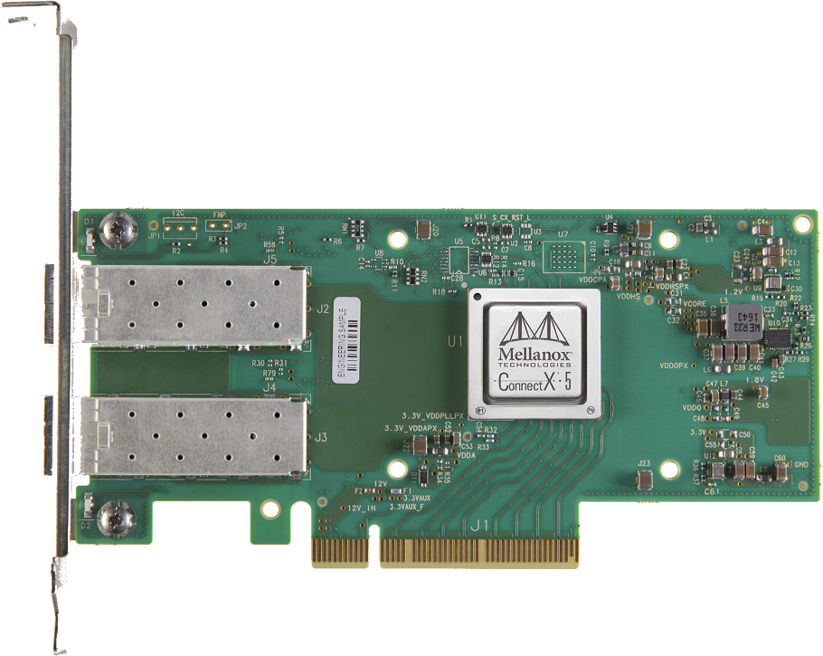 Сетевой адаптер PCIE 25GB MCX512A-ACUT MELLANOX