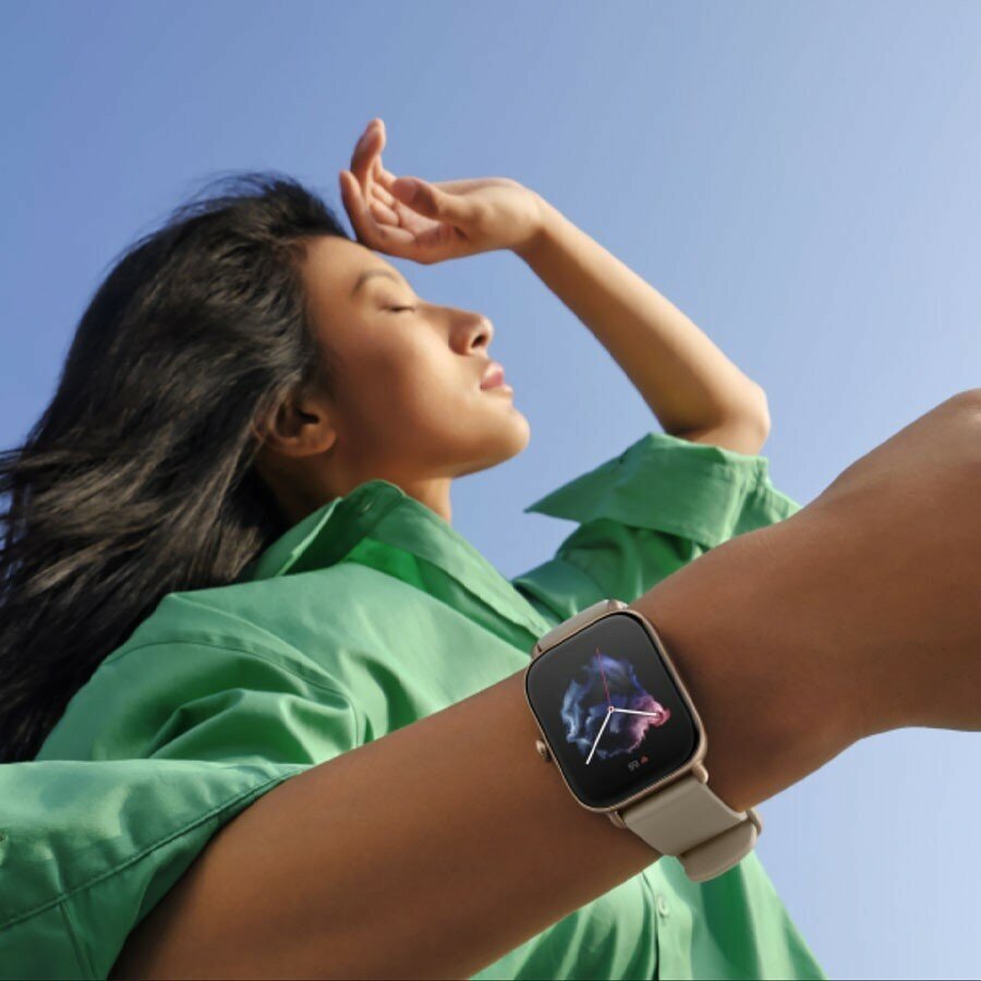 Умные часы Amazfit GTS 3 44 мм без NFC Global, слоновая кость - фото №11