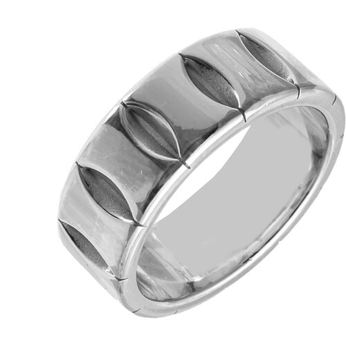 Кольцо обручальное Marring серебро, 925 проба, размер 20, серебряный
