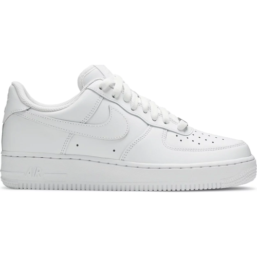 Кроссовки NIKE Air Force 1, натуральная кожа, размер 11 US, белый