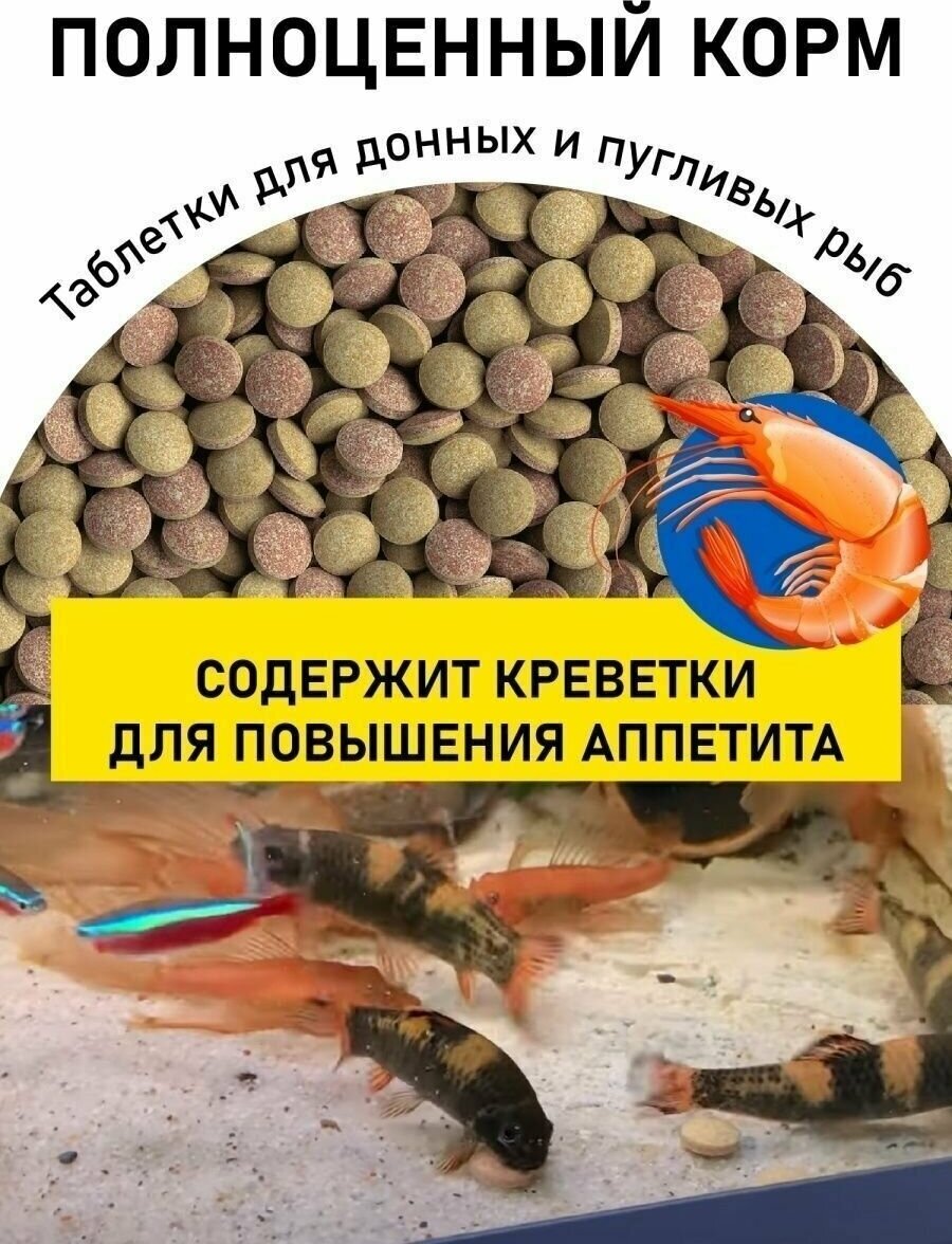 корм Tetra TabletsTabiMin для всех видов донных рыб - фото №13