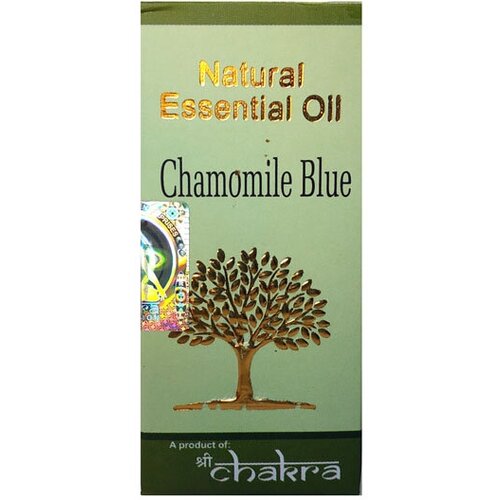 Natural Essential Oil CHAMOMILE BLUE Shri Chakra Натуральное эфирное масло ромашка Шри Чакра 10 мл 750₽