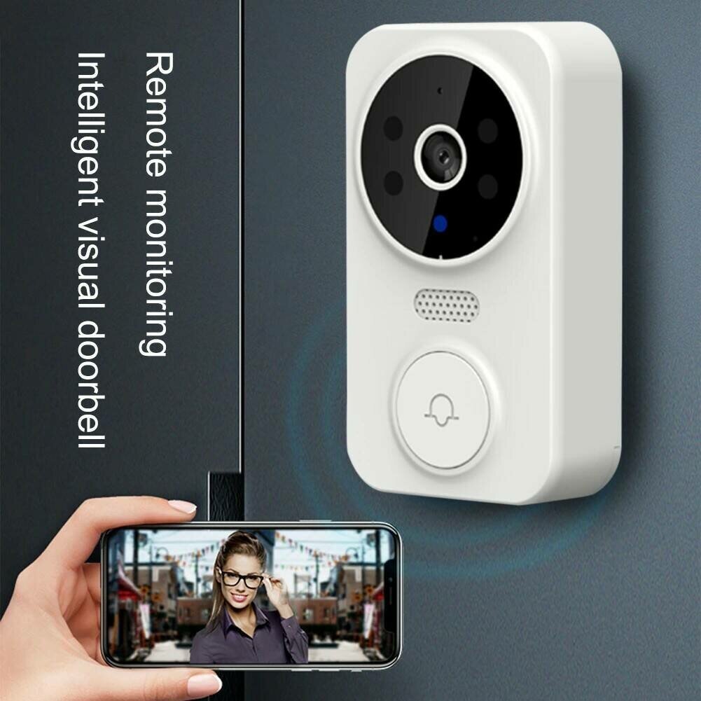 Умный беспроводной Wi-Fi видеоглазок для входной двери / Видеозвонок беспроводной MINI DOORBELL на дверь