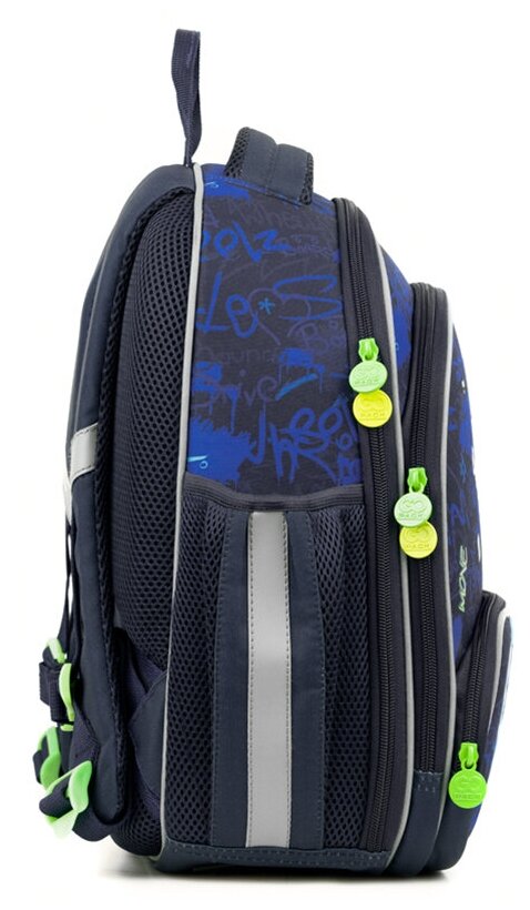 Каркасный школьный рюкзак для мальчика KITE Education Skate Crew GO22-597S-4