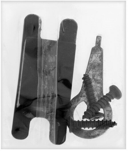 Защелка (мод.3186), межкомнатная, фиксатор, 3 ключа, цвет глянцевый черный - фотография № 3