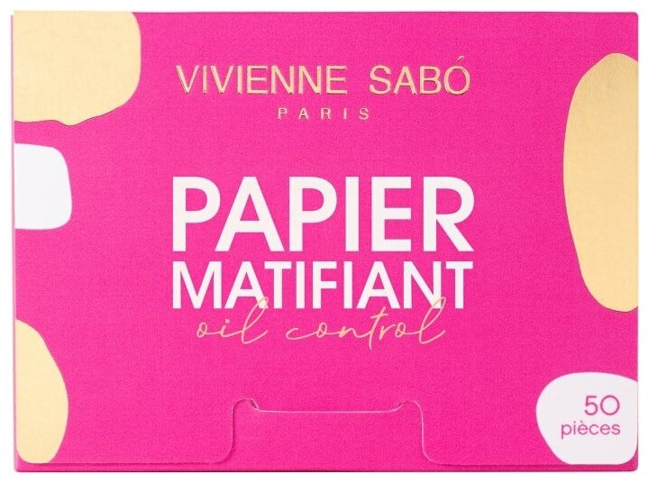 Матирующие салфетки Vivienne Sabo Papier Matifiant 50шт