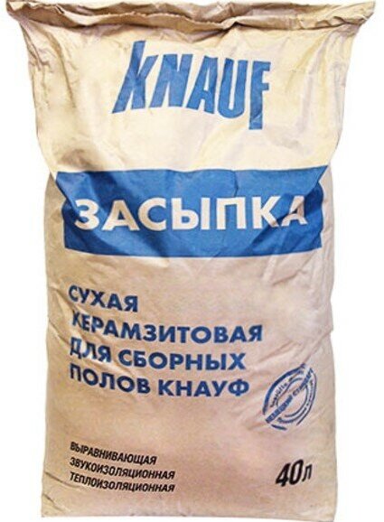 Керамзитовая Knauf засыпка фракция 05 мм 004 кубм