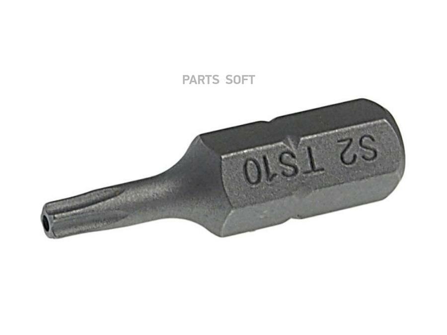 JTC JTC-1192510 Вставка 1/4"DR 5-гранная TORX с отверствием TS10Hх25мм JTC