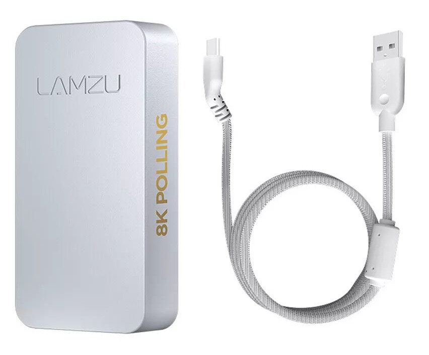 Удлинитель беспроводного адаптера Lamzu 8K Dongle (белый)