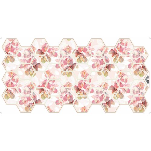 Панель ПВХ листовая Цветы 492х973х3 мм 179₽