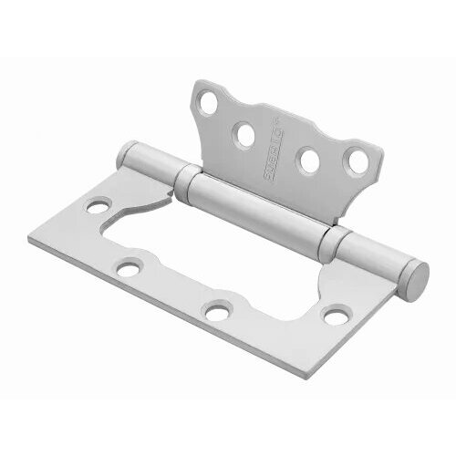 Петля универсальная без врезки puerto 100х75х2,5мм супер белый 2шт/упак