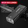 ROCKBROS Велосипедный передний фонарь 850LM, Черный