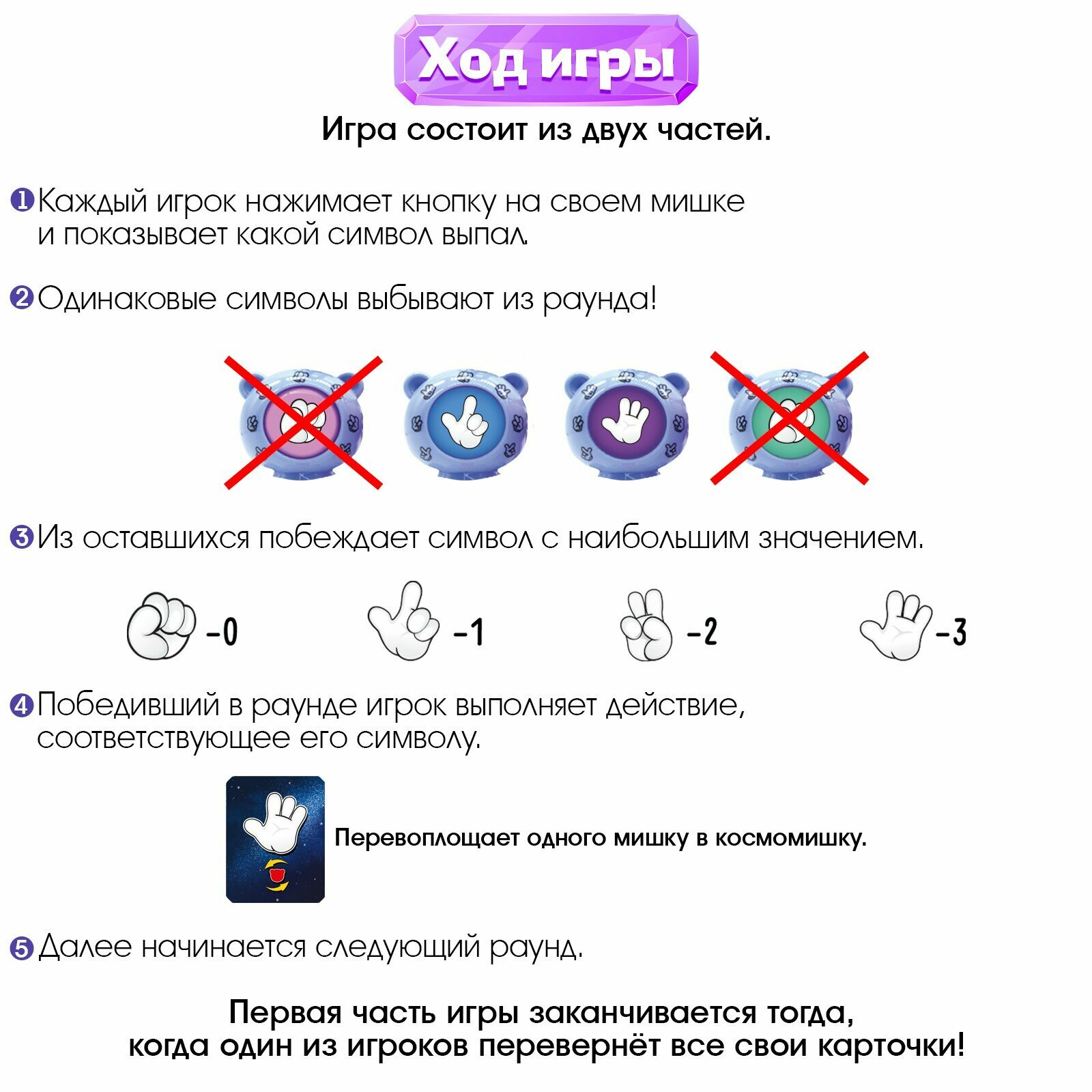 Настольная игра Лас Играс KIDS Космомишки — фото 1