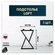 Подстолье для стола LOFT, металл, 50х71 см, 1 шт, черный матовый