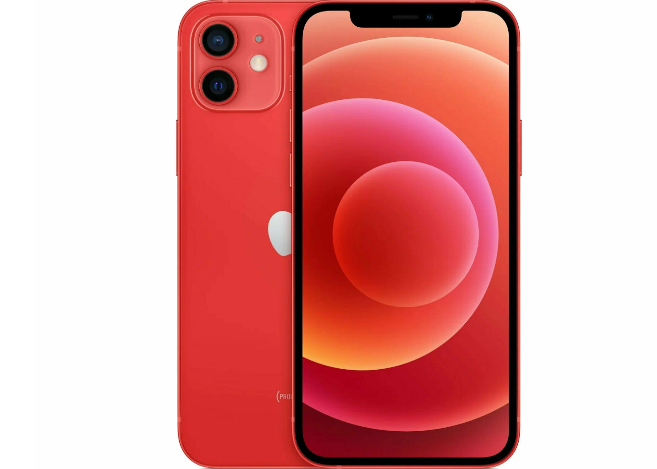 Смартфон Apple iPhone 12 64Gb Красный Nano Sim + eSim MGJ73LE/A