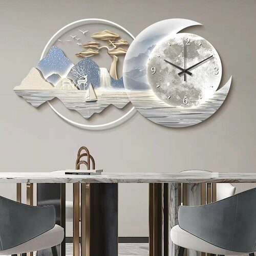 Настенные часы со светодиодной подсветкой