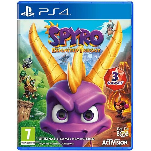 Игра Spyro Reignited Trilogy Спайро для PS4 3490₽